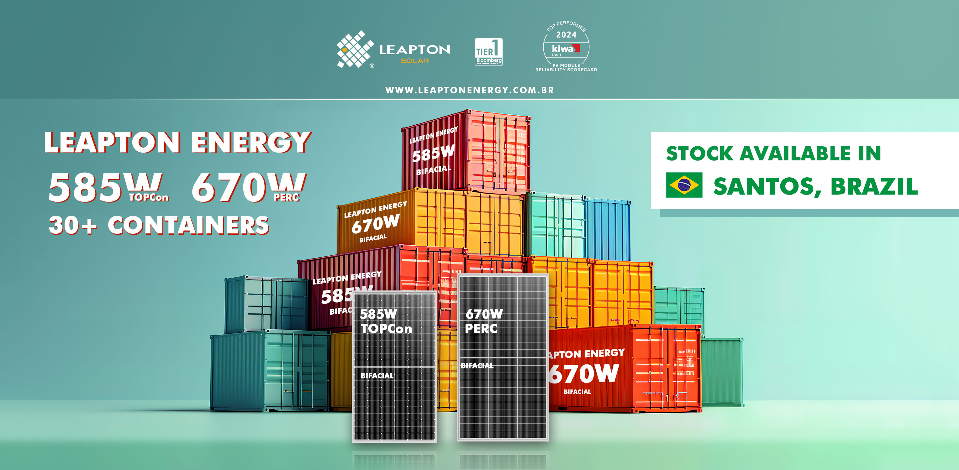 China’s Solar Modules Escape Brazil’s New Import Tariffs — Leapton Energy Special Opportunity for Buyers